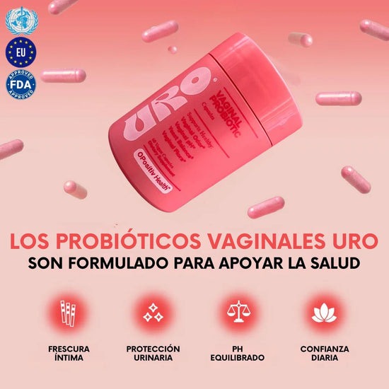 URO VAGINAL PROBIÓTICO: Recupera tu equilibrio íntimo y vuelve a sentirte segura 💖